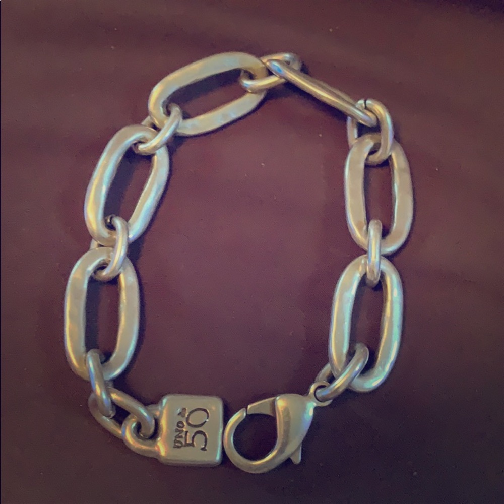 UNO DE 50 chain link bracelet